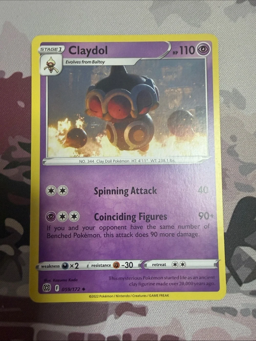 Baltoy & Claydol Evolution Lot | 4 Pokémon Cards | ✨5/$25✨